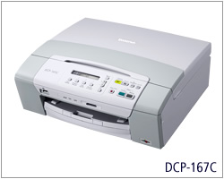 Inkoustové náplně pro tiskárnu Brother DCP-167C
